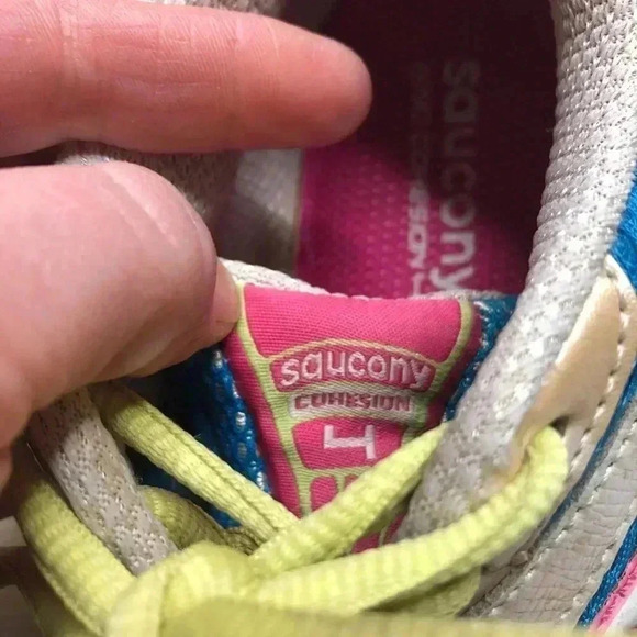 Saucony Cohesion Sneakers Size 3.5 - Picture 6 of 10